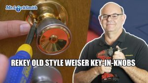 Rekey Old Style Weiser Locks